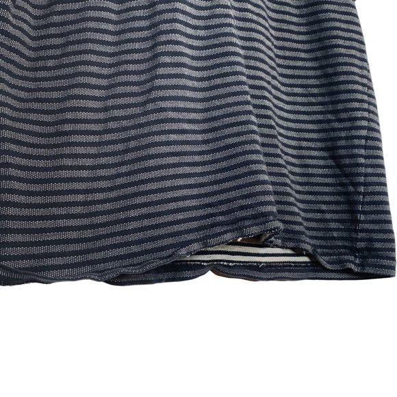 OUTERKNOWN Striped Textured Pocket T-Shirt Short Sleeve Organic Cotton Large - Picture 7 of 11